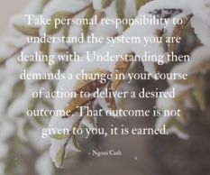 Personal Responsibility